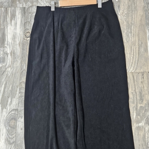 LL Bean faux suade style pants side zip size 8 regular - Picture 3 of 14